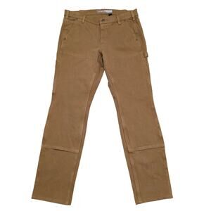 Carhartt Women's Tall Work Pants in Brown